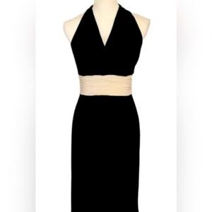 Evan Picone Black Evening Dress Size 6